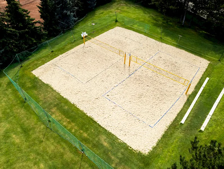 Beachvolleyball-Plätze