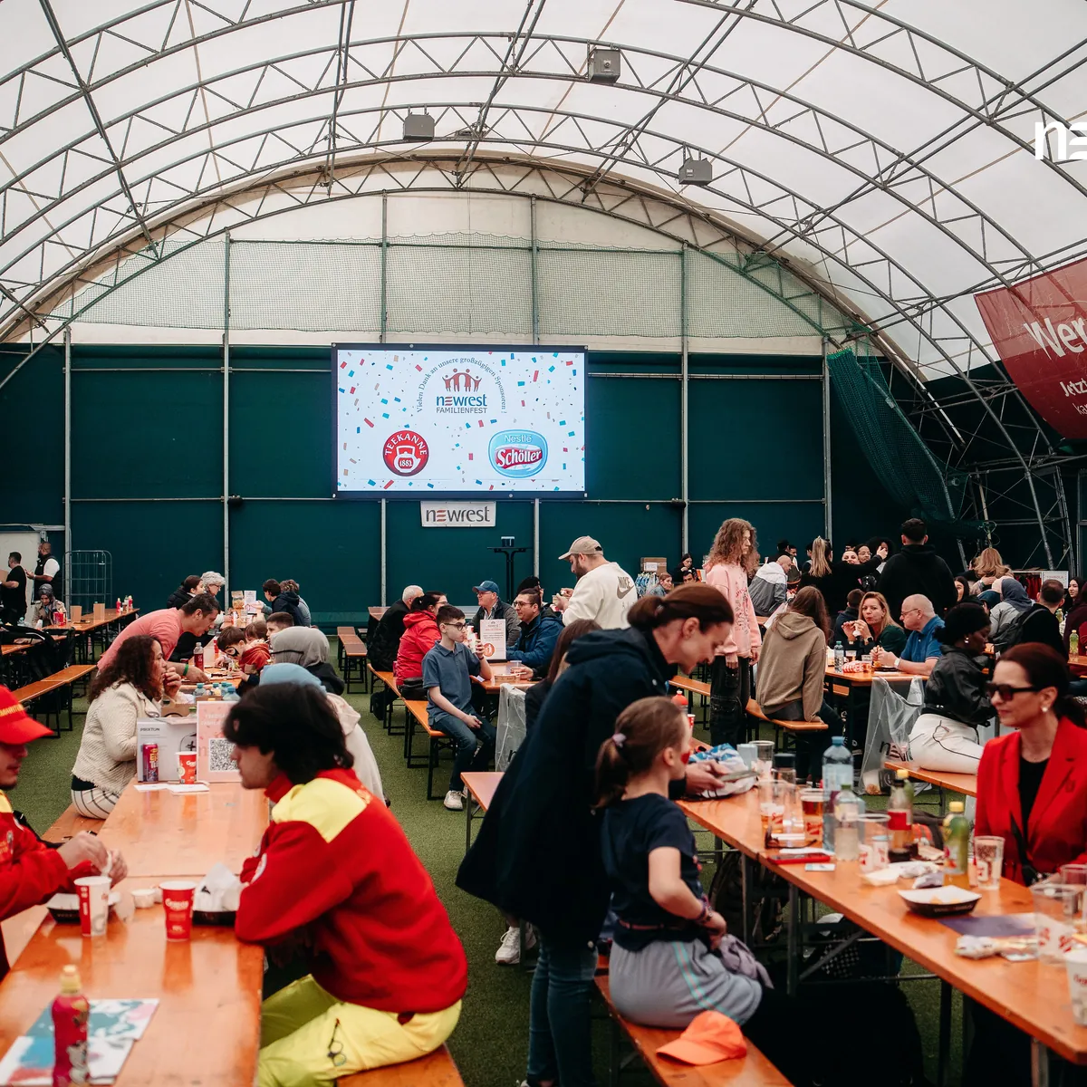 Catering-Veranstaltung in der Eventhalle