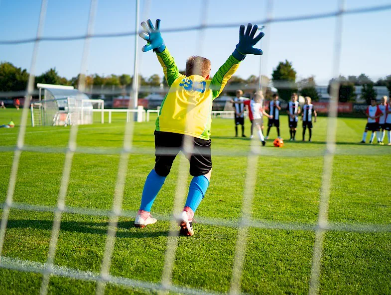Spielszene beim Schülerliga-Finale
