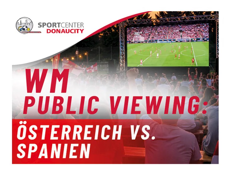 Public Viewing in der Eventhalle