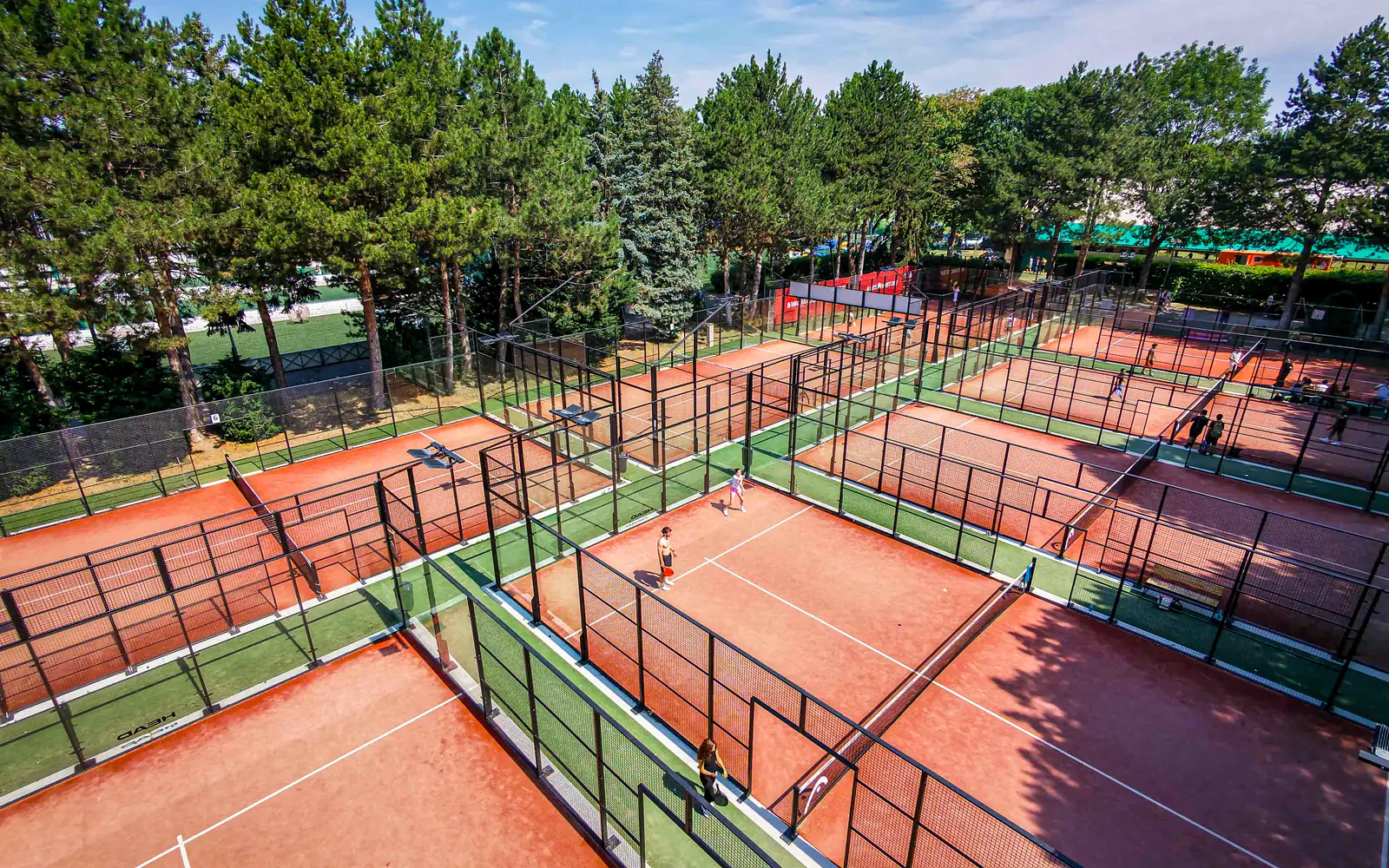 Padeltennis-Courts