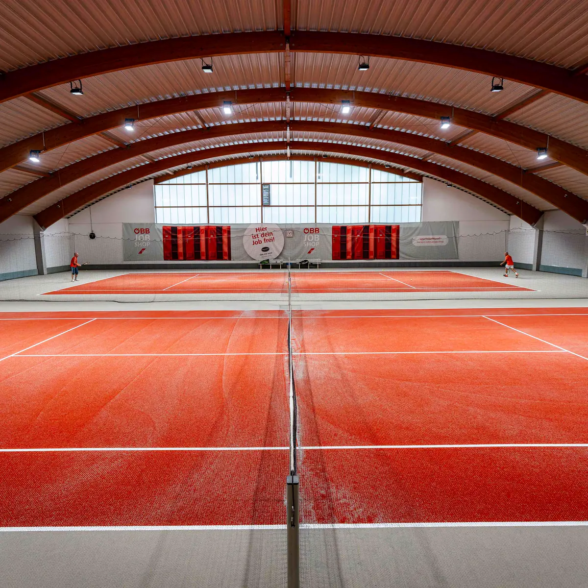 Teppichhalle – Blick über die Plätze